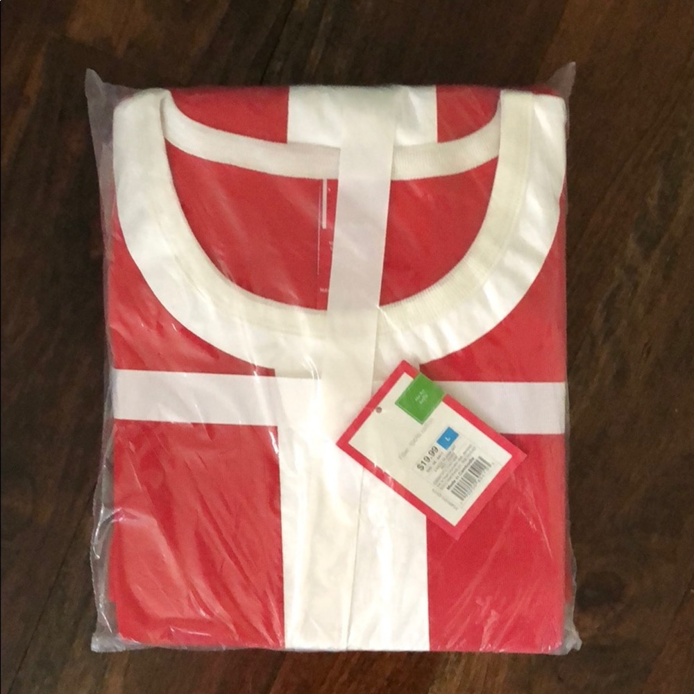 Santa pajamas from Target.